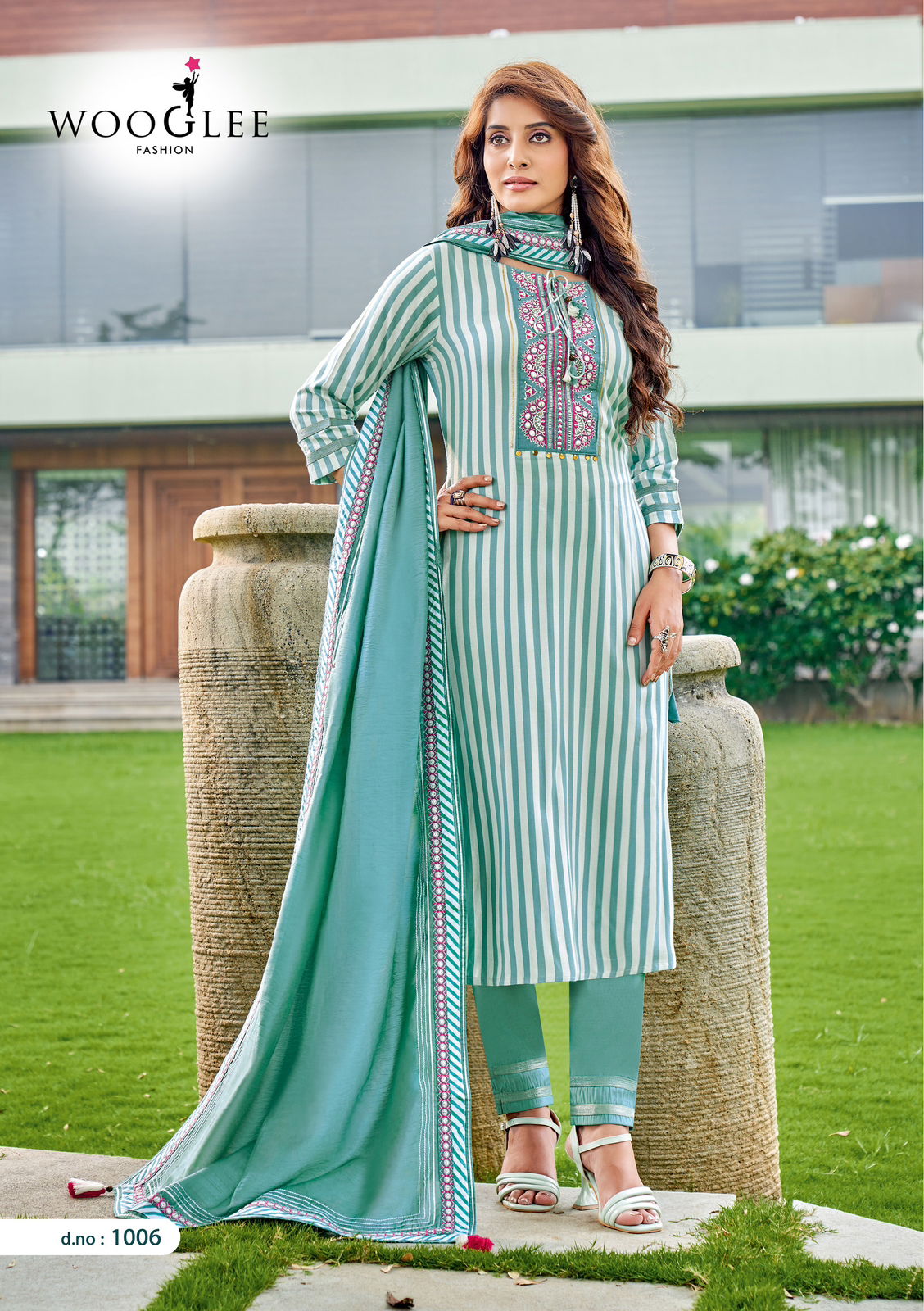 Avantika By Wooglee 1001-1006 Readymade Salwar Suits Catalog